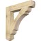 Ekena Millwork Olympic Craftsman Rough Sawn Bracket, Douglas Fir, 6"W x 36"D x 36"H BKT06X36X36OLY04RDF - alternate 1